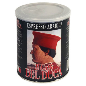 Del Duca Espresso Arabica, 250г, ж/б кофе в зернах
