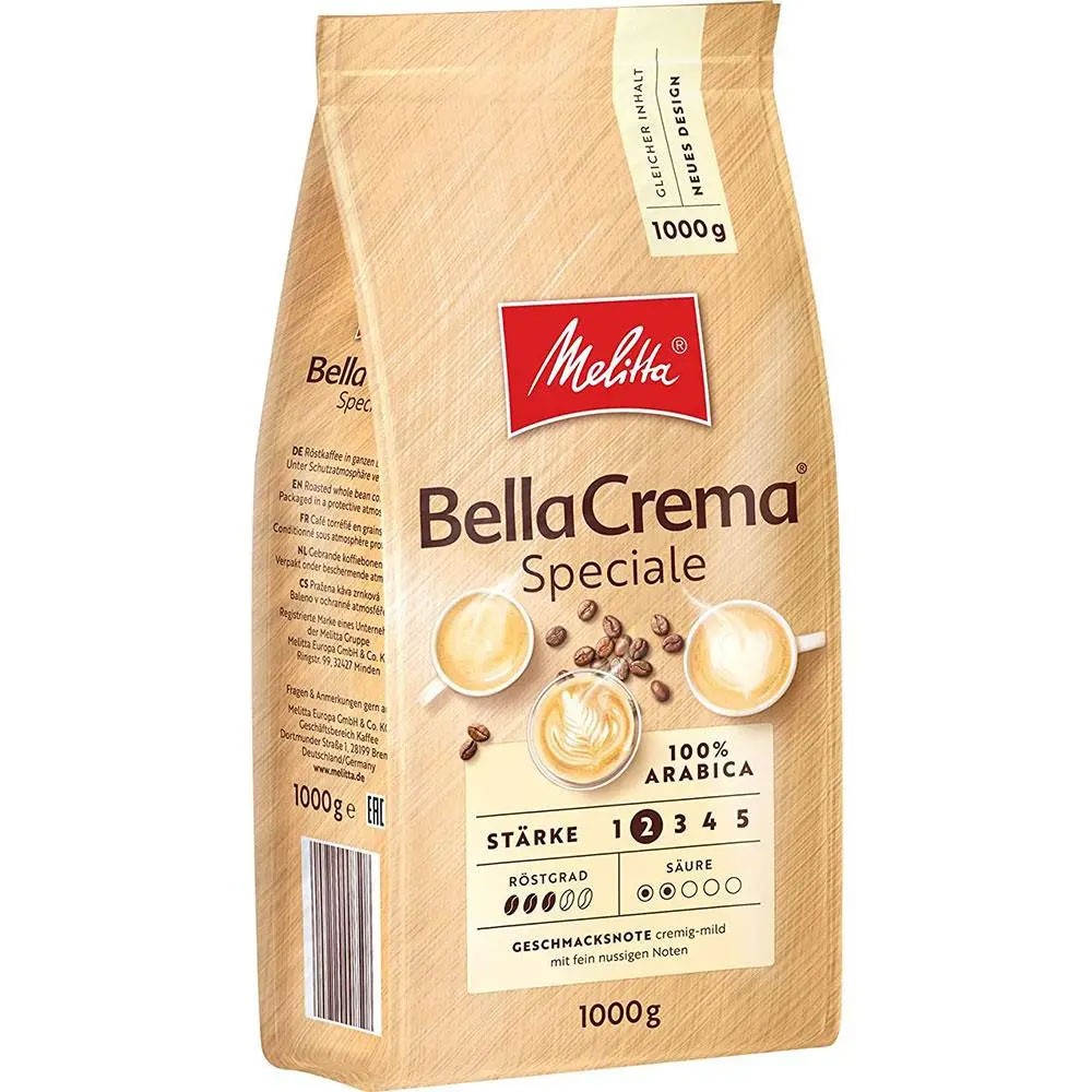 Кофе в зёрнах Melitta BellaCrema Speciale 1кг