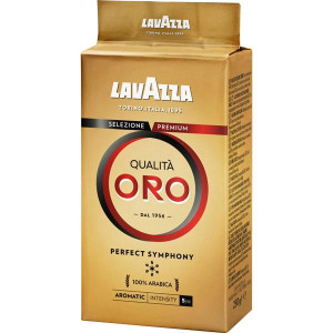 Кава мелена Lavazza Qualita Oro 100% Арабіка 250 г, Кава Лавацца ОРИГІНАЛ Італія