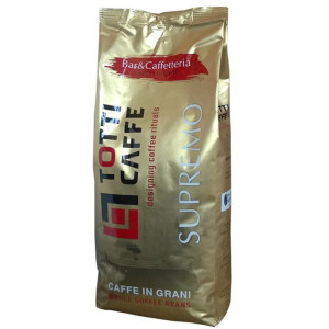 Кава в зернах Roberto Totti Supremo Арабіка 1 кг Польща, Кава з Європи