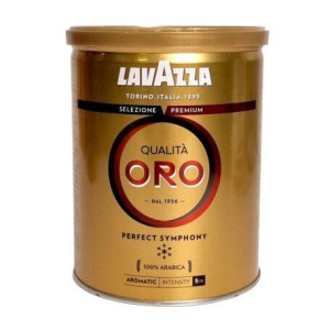 Кофе молотый Lavazza Qualita Oro 100% Арабика 250 г ж/б, Кофе Лавацца ОРИГИНАЛ Италия