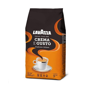 Кофе в зернах Lavazza Crema E Gusto Tradizione Italiano 1 кг, Кофе Лавацца ОРИГИНАЛ Италия
