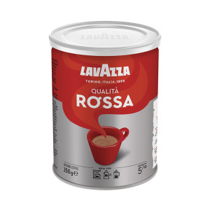Кава мелена Lavazza Qualita Rossa Арабіка 250 г ж/б, Кава Лавацца ОРИГІНАЛ Італія