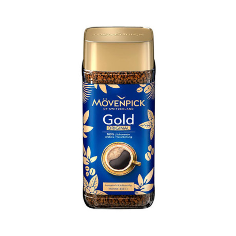 Кава розчинна Movenpick Gold Original Арабіка 200 г, ОРИГІНАЛ Німеччина