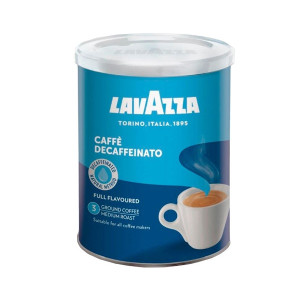Кофе молотый Lavazza Decaffeinato 250 г ж/б, Кофе Лавацца ОРИГИНАЛ Италия