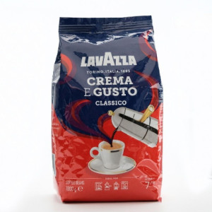 Кофе в зернах Lavazza Crema E Gusto Classico 1 кг, Кофе Лавацца ОРИГИНАЛ Италия
