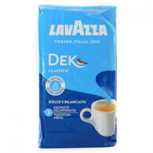 Кава мелена Lavazza Dek Decaffeinato 250 г, Кава Лавацца ОРИГІНАЛ Італія