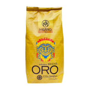 Кава в зернах Milaro ORO 1 кг 100% Арабіка Іспанія ОРИГІНАЛ