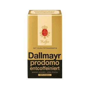 Кофе молотый без кофеина Dallmayr prodomo Entcoffeiniert 500 г 100% Арабика Германия