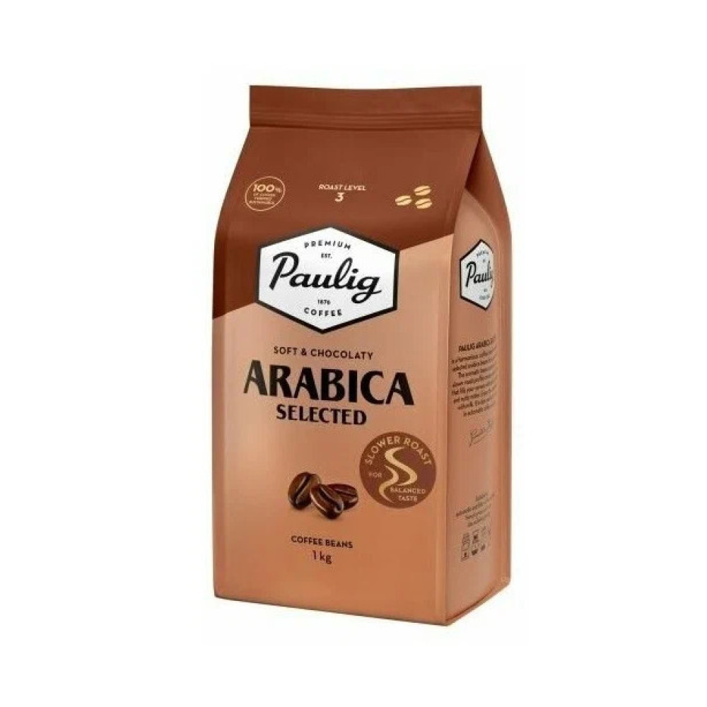 Кава в зернах PAULIG ARABICA SELECTED 100% Арабіка 1 кг Оригінал Фінляндія