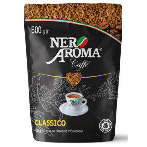 Кава розчинна NERO AROMA CLASSICO 500 г, ОРИГІНАЛ Італія
